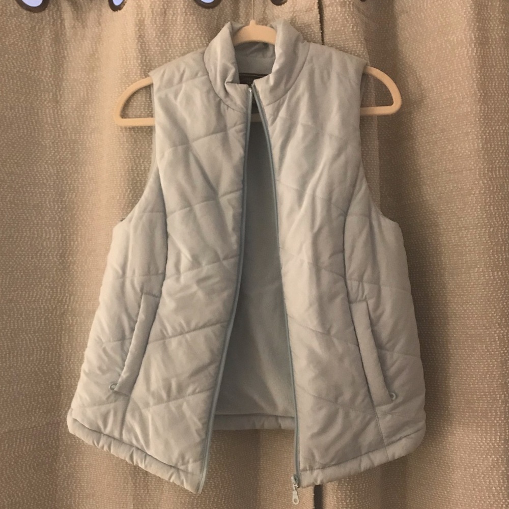 Light Blue Puffer Vest